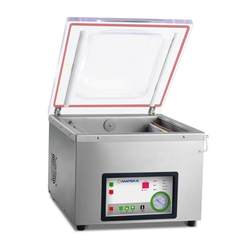MATEKA CDZ 400 2F Vakum Makinesi, Çift Yapıştırıcı Çeneli, 40 cm, 440x420x125 mm, 220 V